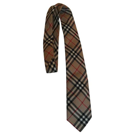 burberry tie white red beige|Burberry tie on clearance.